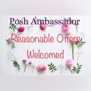 Reasonable Offers Welcome